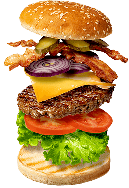 Alitas y Hamburguesas